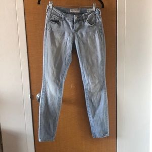 Light wash jeans